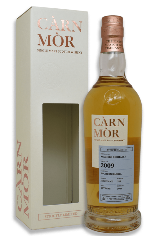 Carn Mor Strictly Limited Ardmore 2009 Single Malt Scotch Whisky 卡蒙嚴選系列Ardmore 2009單一麥芽蘇格蘭威士忌