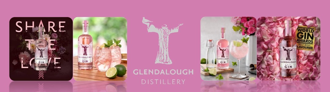 GLENDALOUGH ROSE GIN 格倫達洛愛爾蘭玫瑰琴酒