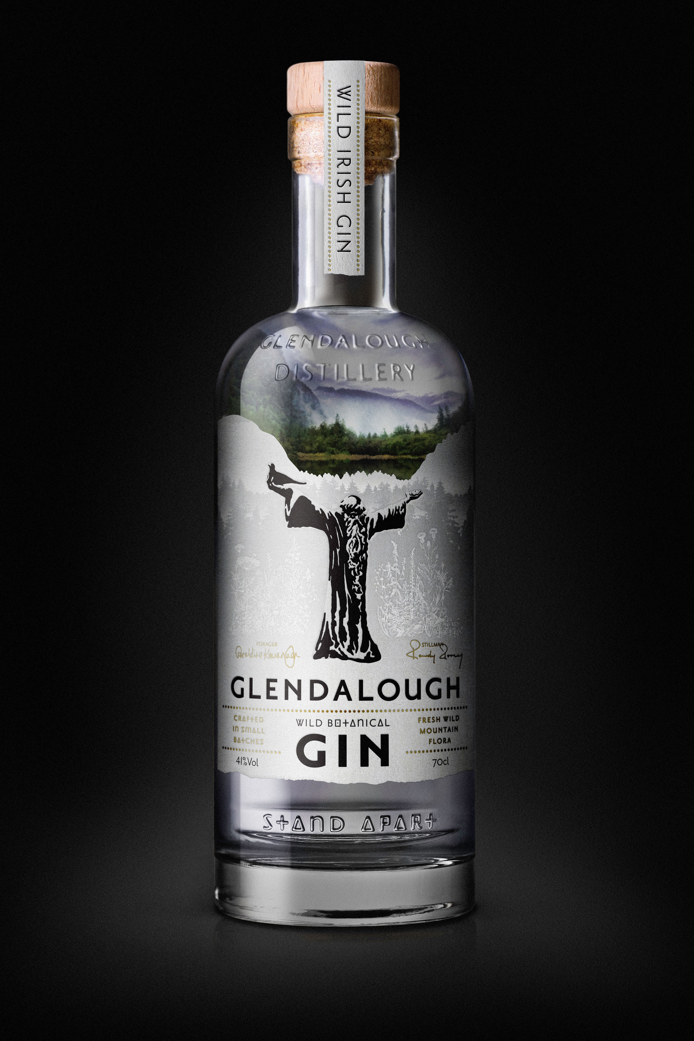 GLENDALOUGH WILD BOTANICAL GIN 格倫達洛愛爾蘭野生植物琴酒